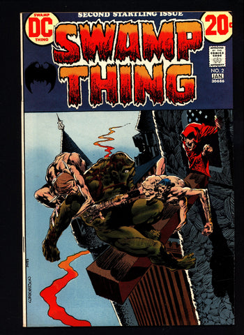 SWAMP THING #2, DC Comics, DC Universe, Len Wein, Bernie Wrightson, Gothic, Monster Horror Super-Hero,Alec Holland