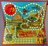 TARZAN To The Rescue,1977, Vintage BOARD GAME, Milton Bradley,Edgar Rice Burroughs, Lord and King of the Jungle