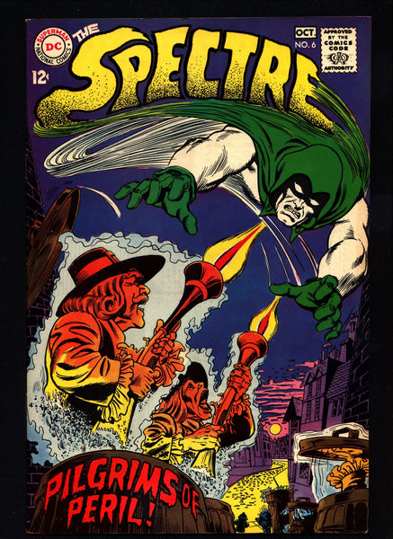 THE SPECTRE #6, The Ghostly Guardian,Gardner Fox,Jerry Grandenetti,DC Comics,Supernatural,Occult,Mystic Super-Hero