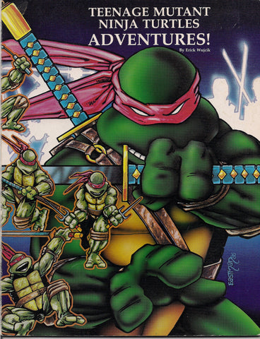 TMNT,Teenage Mutant Ninja Turtles, Adventures,Laird & Eastman,Palladium Books,Sourcebook Gamebook Module,Heroes Unlimited,Erick Wujcik, RPG
