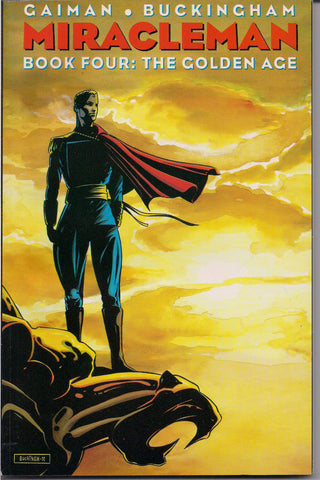 MIRACLEMAN, NEIL GAIMAN, Book Four,The Golden Age,Paperback,Collection,Dave McKean, Mark Buckingham, Sam Parsons