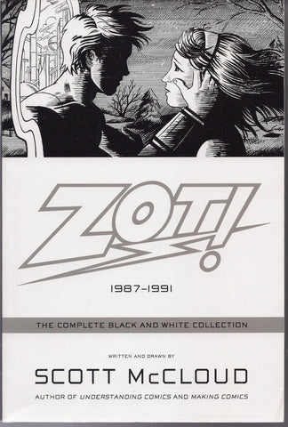 ZOT! Scott McCloud,1987-91,Black & White,Superhero,Complete,Graphic Novel Collection,