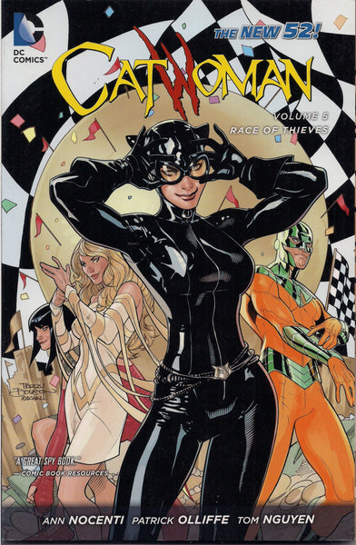CATWOMAN, Race of Thieves Volume 5, DC Comics,Selina Kyle,Ann Nocenti,Soft Cover,girl power,Batman, Dark Knight,Graphic Novel Collection,