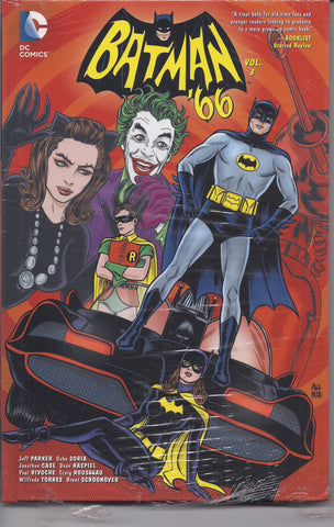 BATMAN '66, Vol 3,Adam West TV Television series,Catwoman,Joker,Robin,Barbara Gordon,DC Comics,Sealed Hardcover Graphic Novel Collection