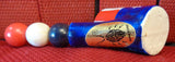 SCARCE, Americana,US Flag,Stars & Stripes,Vintage,by Roach Works,Ceramic Novelty Pipe,Very Nice,Unused  Hippie,Political Satire,Pop Culture Artifact