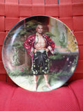 YUL BRYNNER, 1984,The King and I,"The Puzzlement" William Chambers,Limited Edition Collectors Plate,Edwin M. Knowles China Co.