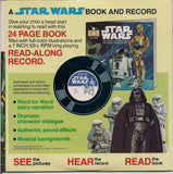 STAR WARS, 1979, SEALED, Lucas Films,Disney,Kids, Childrens, Story Book & Record, 7", 33 1/3 rpm, ep, C-3PO, R2D2,