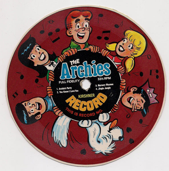 MONKEES, 6" Cardboard Flexi-Disc,Cereal Promotional Item,33 1/3 RPM,Sixties Bubble-Gum Music,Teeny Bopper,Micky Dolenz,Davy Jones,Peter Tork