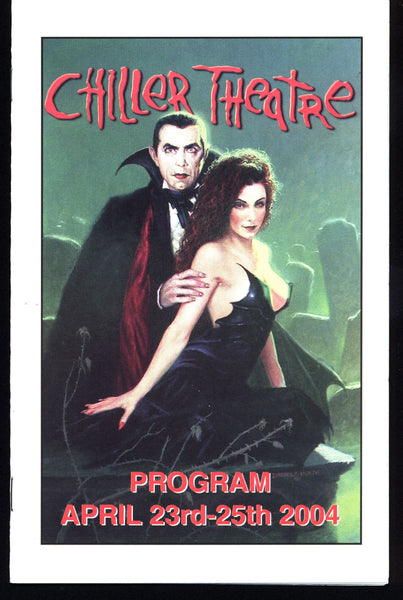 CHILLER THEATRE 04 23 03 Dracula Bela Lugosi Halloween Spooktacular NJ Horror Convention Horror Expo Program Book