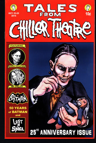 CHILLER THEATRE Zacherley Batman Lost in Space T V Show Oct 15 Halloween Spooktacular NJ Horror Convention Horror Expo Program Book