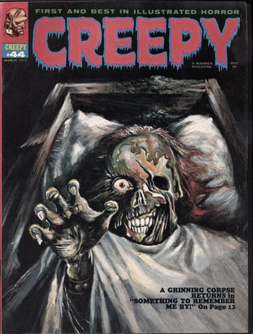 CREEPY #44 Warren Horror Comics Magazine Mike Ploog David Michelinie Tom Sutton Jan Strnad Frank Bolle Jose Bea Martin Salvador Bill Barry