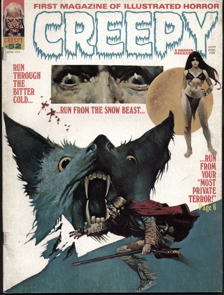 CREEPY #52 Warren Horror Comics Magazine Sanjulian Adolfo Abellan Jose Bea Reed Crandall Esteban Maroto Felix Mas Ramon Torrents