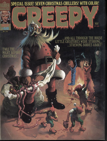 CREEPY #68 Warren CHRISTMAS Horror Comics Magazine Bernie Wrightson John Severin Alcazar Richard Corben Isidro Mones Leopold Sanchez