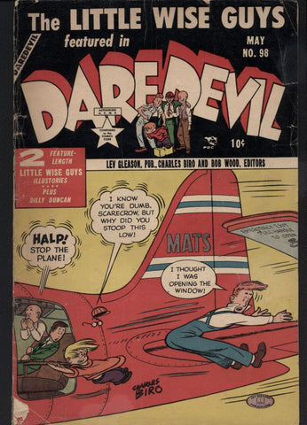 DAREDEVIL #98, May 1953, The Little Wise Guys, Lev Gleason Publications, Crimebuster, Charles Biro, Norman Maurer