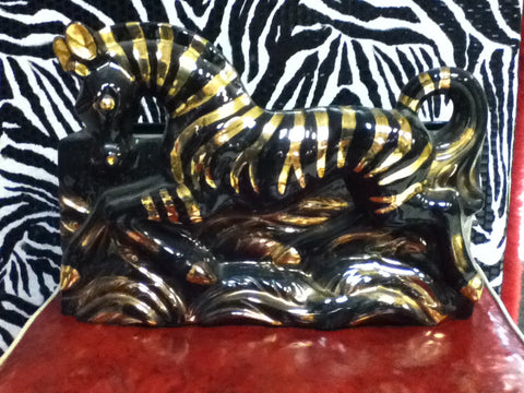 Groovy Afro ZEBRA TV LAMP