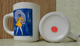 MORTON SALT 4 cup Anniversary Set Advertising Premium 1960's Made in Japan