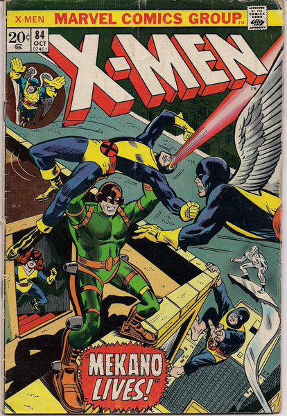 MARVEL XMEN #84 Mutant Comics created by Jack King Kirby & Stan Lee 1973 Bronze Age "Reprint Issues"