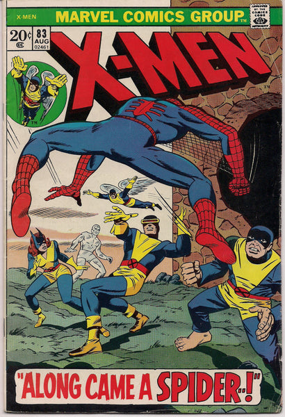 MARVEL XMEN #83 Mutant Comics created by Jack King Kirby & Stan Lee 1973 Bronze Age "Reprint Issues"