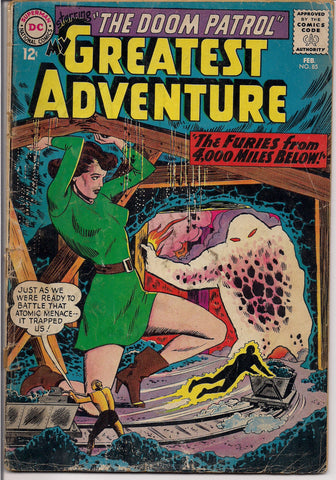 DC Comics DOOM PATROL in My Greatest Adventure # 85 (#5) Alex Toth art