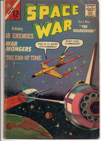 Charlton Comics SPACE WAR #23 1963 V G+