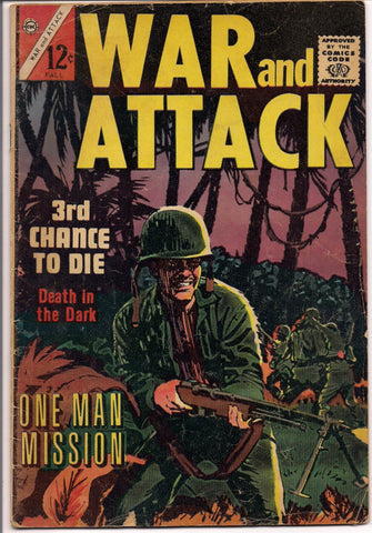 WALLY WOOD art Charlton Comics War & ATTACK  #1 1964
