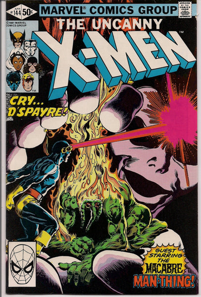 Marvel Comics XMEN #144  Fine Bronze Age Comic 1981 MAN THING