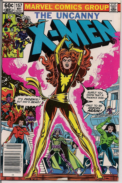 Marvel Comics XMEN #157  Fine Bronze Age Comic 1981 Dave Cockrum PHOENIX