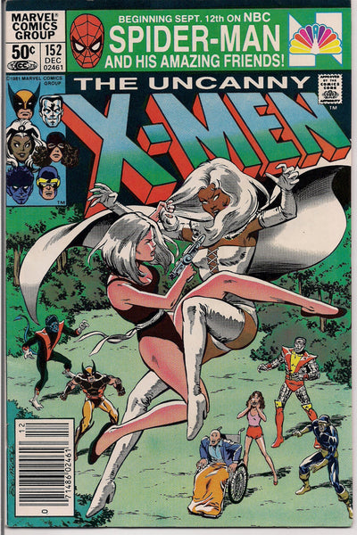 Marvel Comics XMEN #152  Fine Bronze Age Comic 1981 Cat Fight