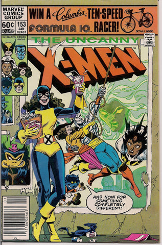 Marvel Comics XMEN #153  Fine Bronze Age Comic 1981 Dave Cockrum