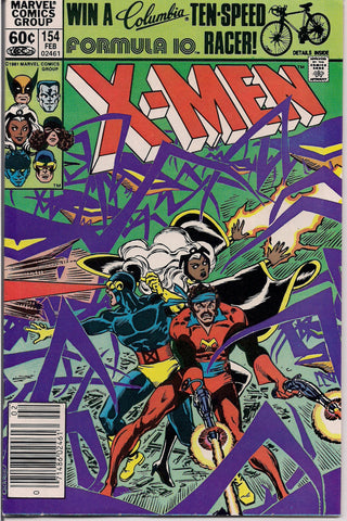 Marvel Comics XMEN #154  Fine Bronze Age Comic 1981 Dave Cockrum