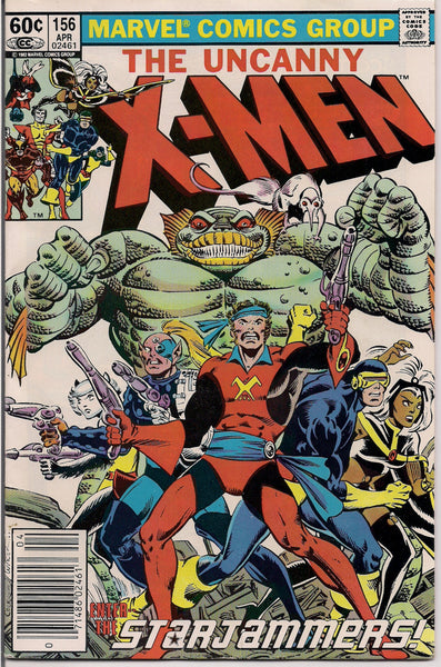 Marvel Comics XMEN #156  Fine Bronze Age Comic 1981 Dave Cockrum