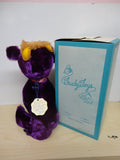 TRUDY TOYS 50s Plush Purple Cow MINT in Near Mint Box Untouched Unplayed Clean with Original Tag