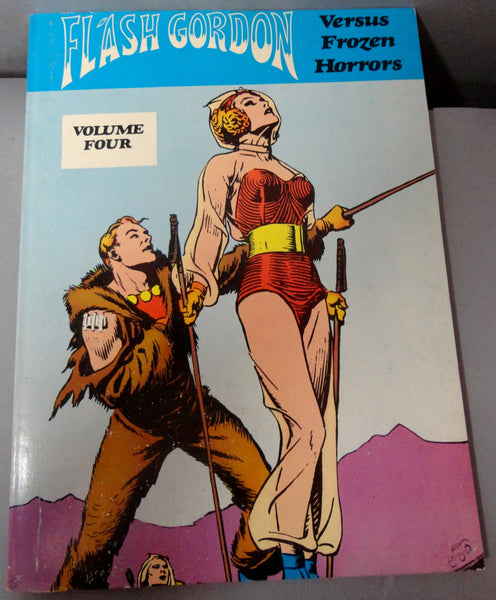 FLASH GORDON Versus Frozen Horrors Volume 4 by Alex RAYMOND '30s Newspaper Strips Nostalgia Press 1st Printing Science Fiction Classic