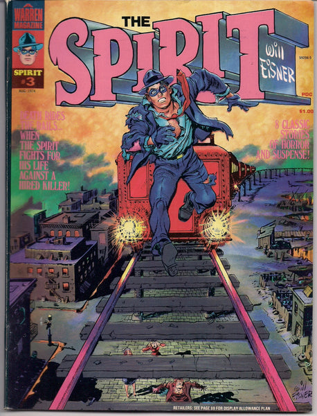The SPIRIT #3 1974 Will Eisner Warren Publications Interior by color by Rich Corben