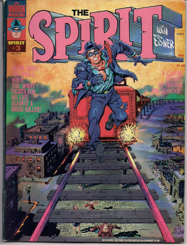 The SPIRIT #3 1974 Will Eisner Warren Publications Interior by color by Rich Corben