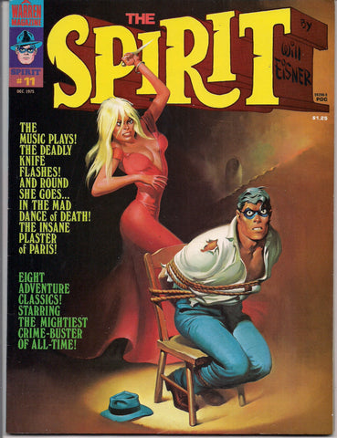 The SPIRIT #11 1975 Plaster of Paris Will Eisner Warren Publications Black and White Comics
