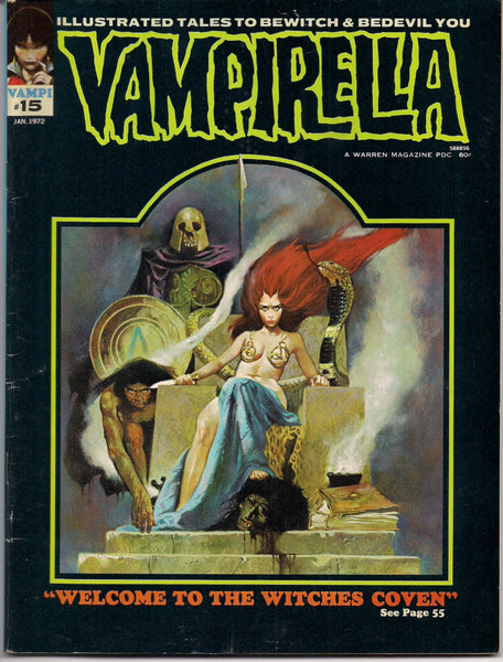 VAMPIRELLA  #15 1972 Esteban Maroto Manuel Sanjulian Jose Gonzalez Rich Corben