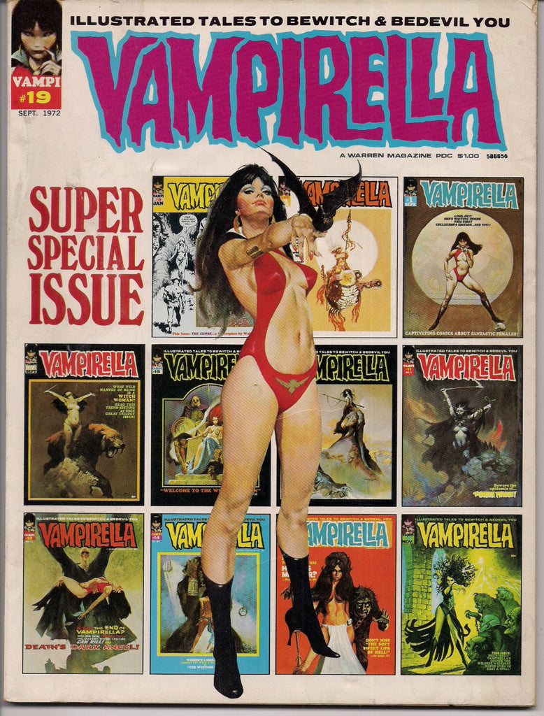 VAMPIRELLA #19 1972 Esteban Maroto Manuel Sanjulian Jose Gonzalez Wall –  NEET STUFF