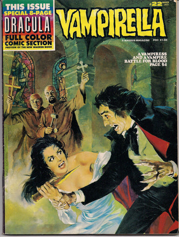 VAMPIRELLA  #22 1973 Esteban Maroto Manuel Sanjulian Jose Gonzalez Enrich Torres COLOR Section