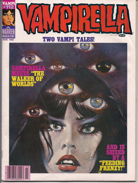 VAMPIRELLA  #112 1983 FINAL Last WARREN issue Very Scarce Jose Gonzalez Rafael Auraleon Jose Ortiz