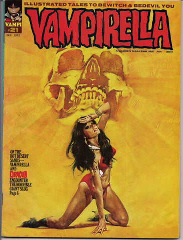 VAMPIRELLA  #21 1972 Esteban Maroto Manuel Sanjulian Jose Gonzalez Enrich Torres Rich Buckler