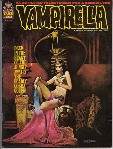 VAMPIRELLA  #23 1973 Esteban Maroto Manuel Sanjulian Jose Gonzalez Enrich Torres