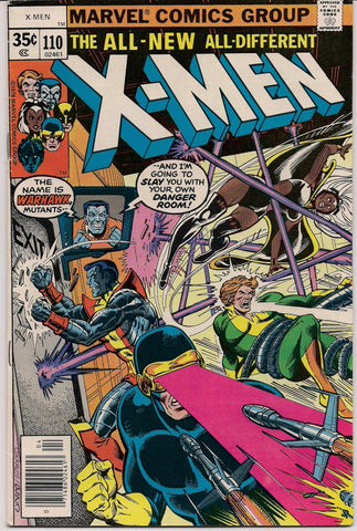 XMEN #110, Marvel Comics, Bronze Age Comics 1978, Dave Cockrum, Chris Claremont, X-Men, Wolverine, Dave Cockrum, Storm, Nightcrawler, Colossus