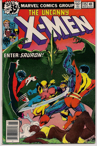 XMEN #115 Bronze Age Comics 1978 JOHN BYRNE Chris Claremont X-Men series Phoenix Wolverine Storm Nightcrawler Colossus