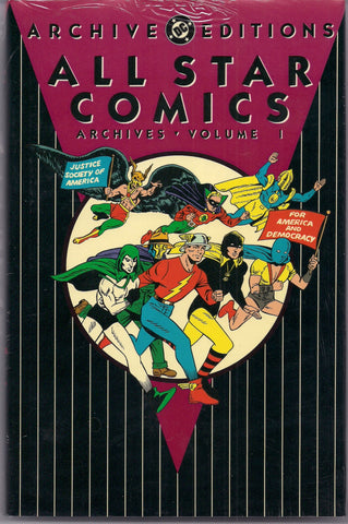 ALL STAR DC Comics Archive Editions #1 1st Printing in original Shrinkwrap Reprinting # 3-6 1940s Flash Hawkman Green Lantern Golden Age