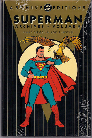 SUPERMAN DC Archive Editions #4 1st Printing in original SHRINKWRAP by Jerry Siegel Joe Shuster Reprinting # 13-16 1940s Golden Age Comics