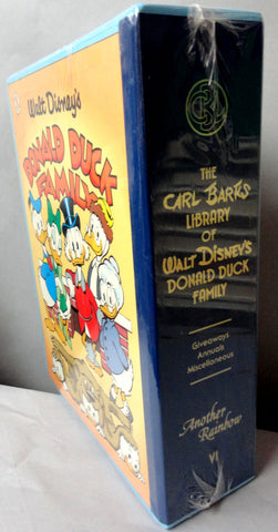 The CARL BARKS Library of Walt Disney's Donald Duck Vol 6 "Donald Duck Family" Give Aways Annuals Misc SHRINKWRAPPED