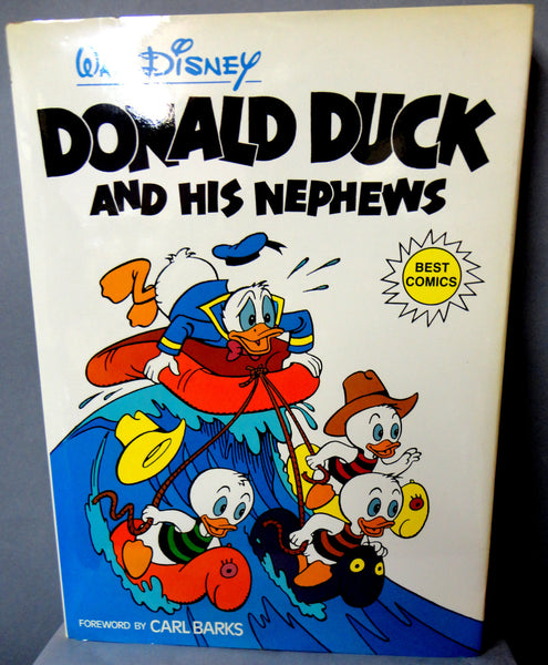 DONALD DUCK and His Nephews Hardcover Book in DJ Walt Disney Best Comics Series Abbeville Press