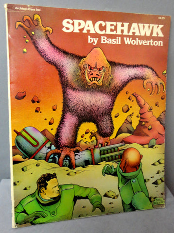 SPACEHAWK by BASIL WOLVERTON Golden Age Target Comics Archival Press 1978 Reprint