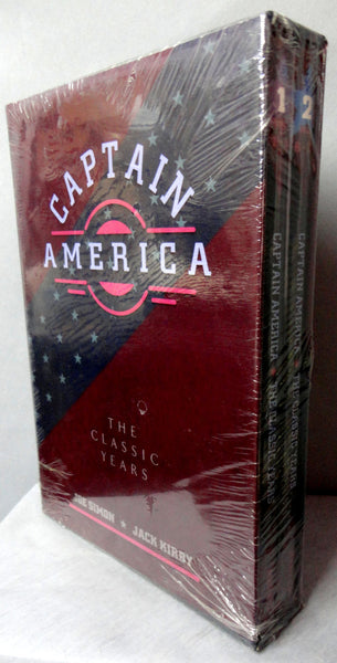 CAPTAIN AMERICA  the Classic Years 1-2 (Boxed Set) Jack KIRBY Joe Simon  Marvel Comics Sealed in Original Shrinkwrap